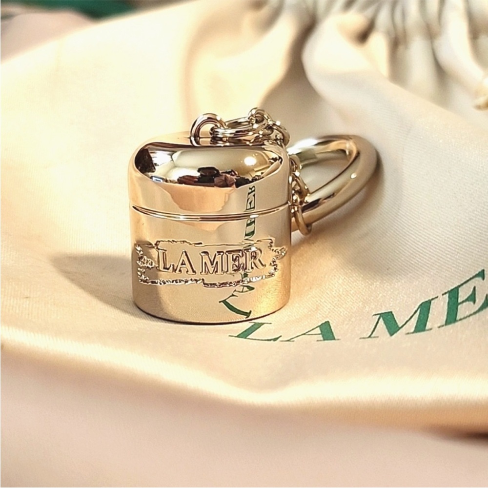 La Mer  Keychain with dust bag / new - Picture 3 of 3